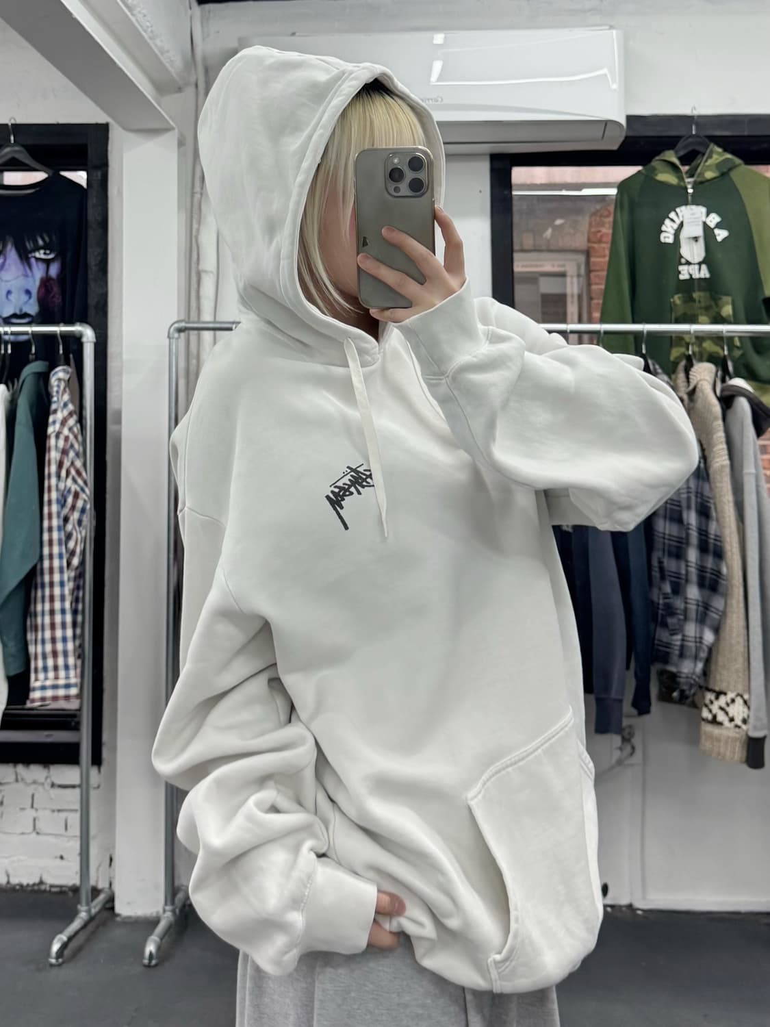 스투시 퍼지 다이스 후드티 상품이미지1