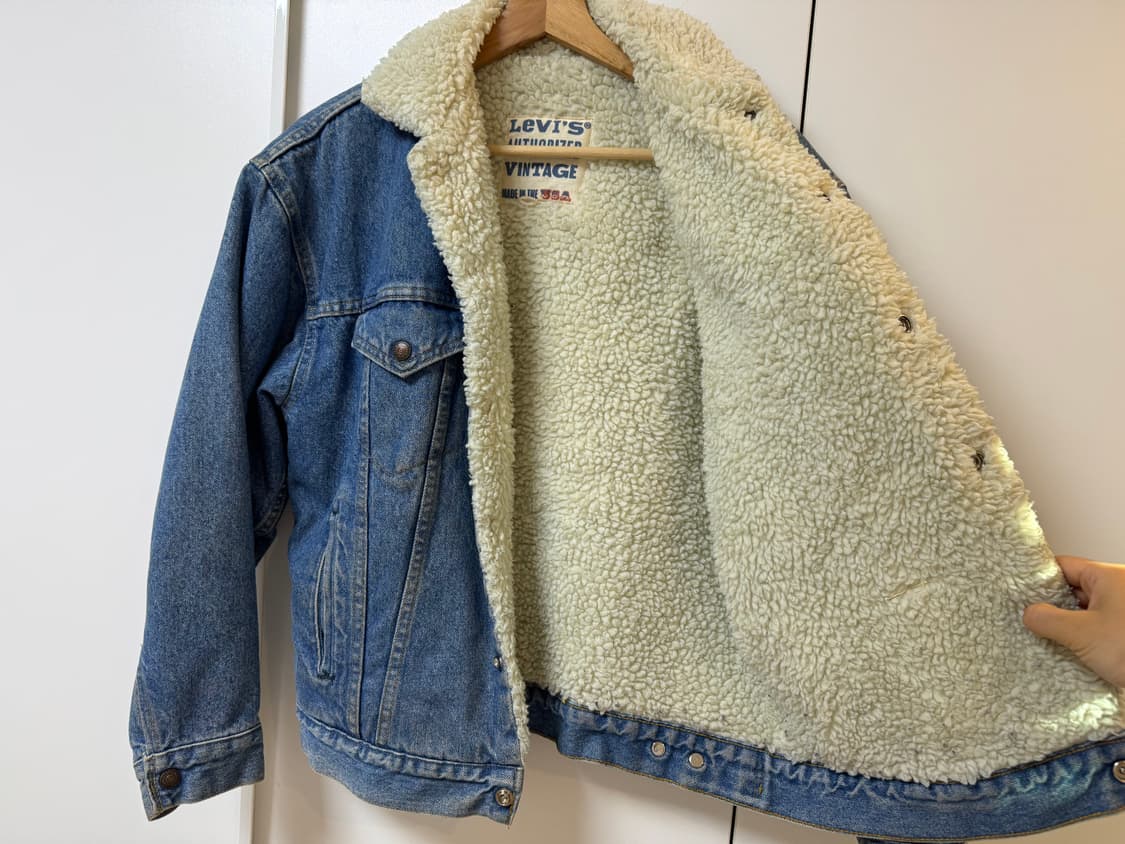 리바이스 쉐르파 데님 자켓 (95 사이즈) 상품이미지3