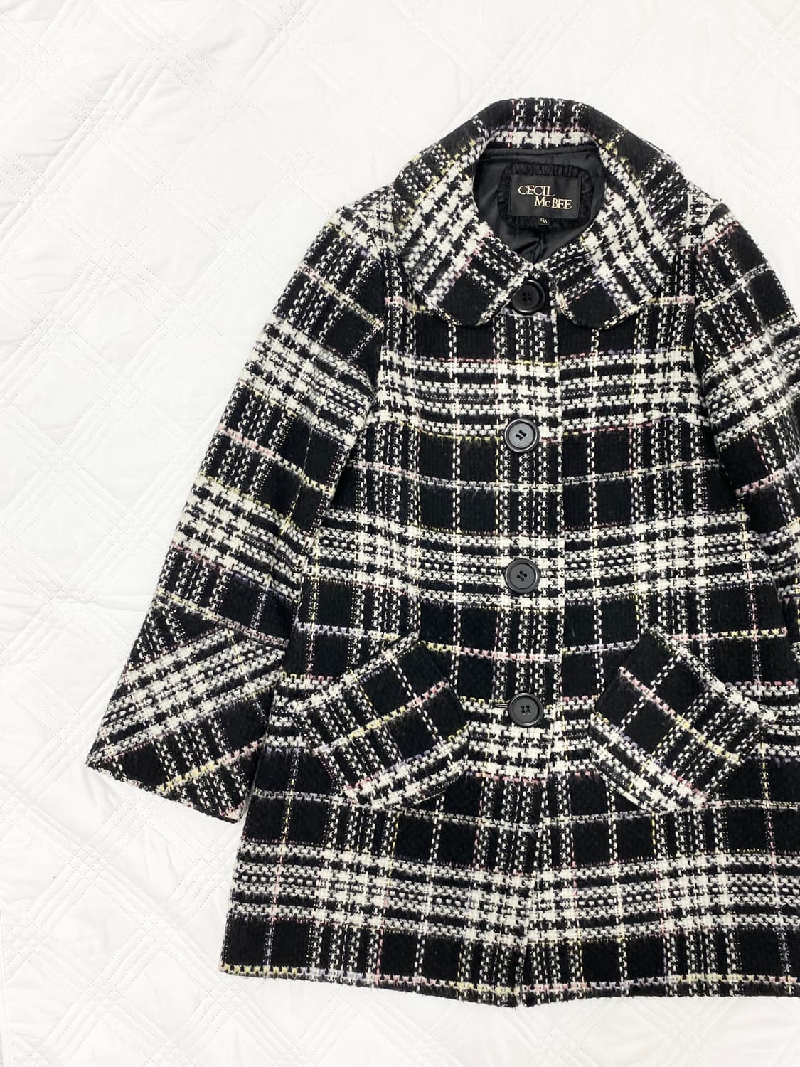 ꒰ঌ 세실맥비 도쿄걸 체크 코트 ໒꒱ 상품이미지2