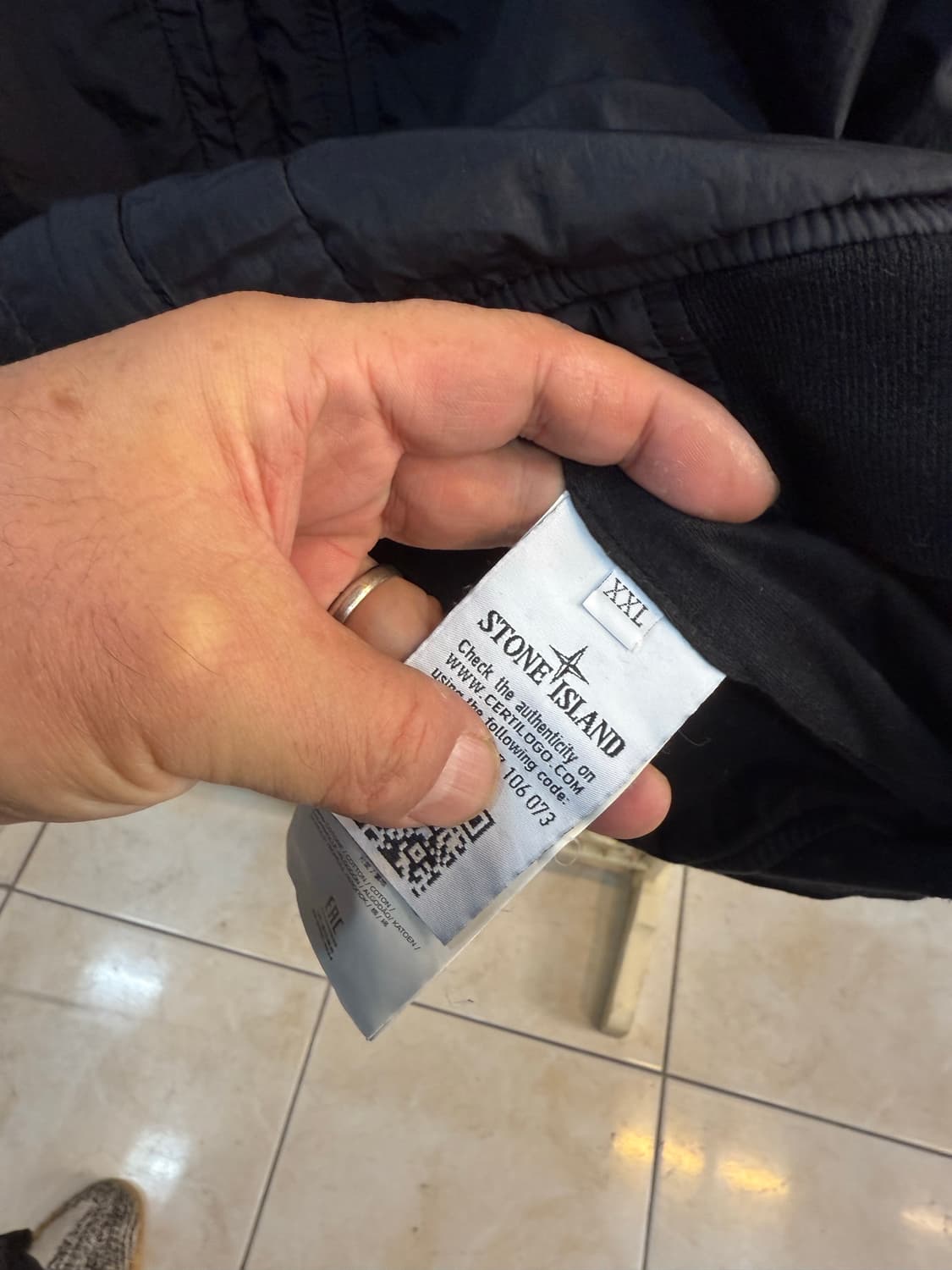 110 정품 스톤아일랜드 클링클립스 바막 팝니다 상품이미지5