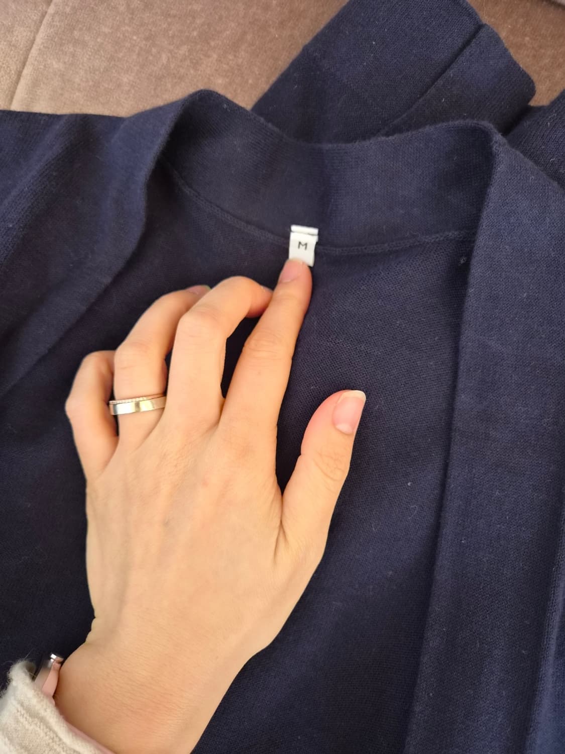 무인양품 여성 면롱오픈가디건 M사이즈 상품이미지5