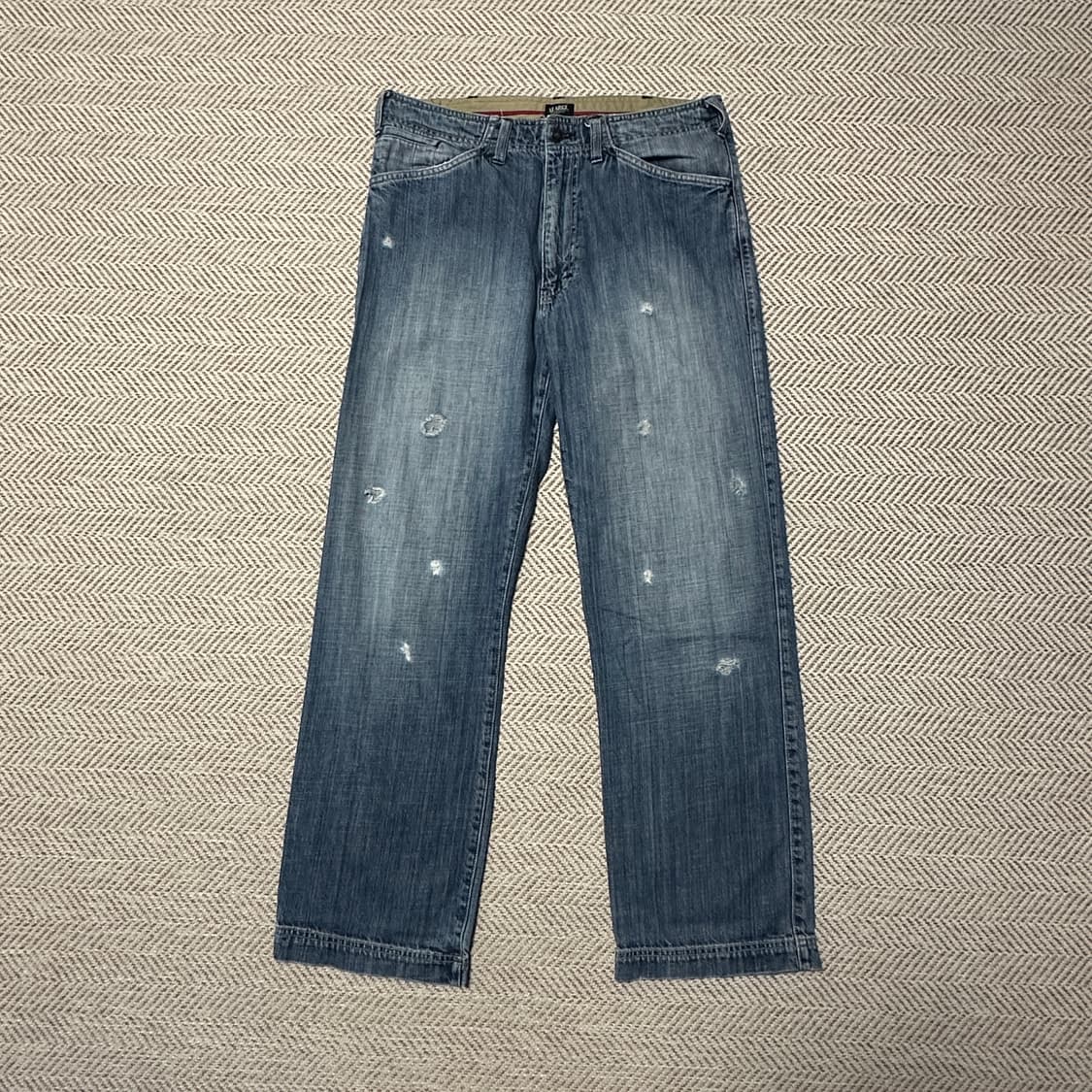 X-LARGE denim pants damage jeans 상품이미지1