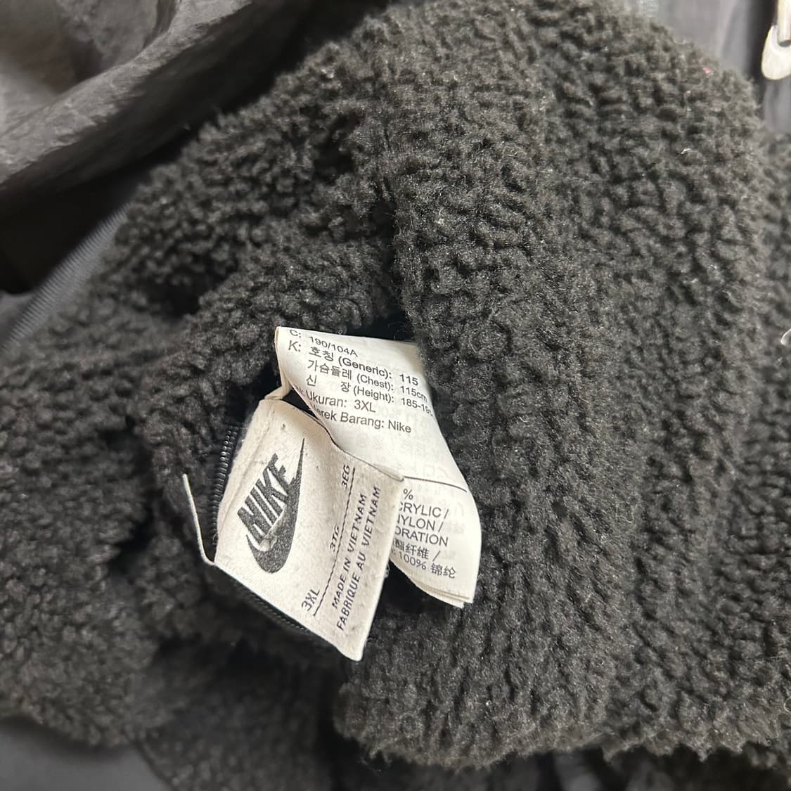 Nike Big Swoosh Reversible Fleece Jacket 상품이미지10