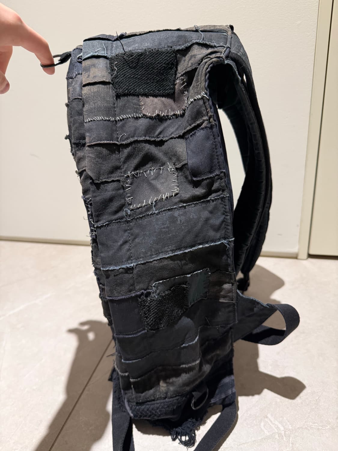 언더커버 SCAB 스캡 백팩 블랙 상품이미지5