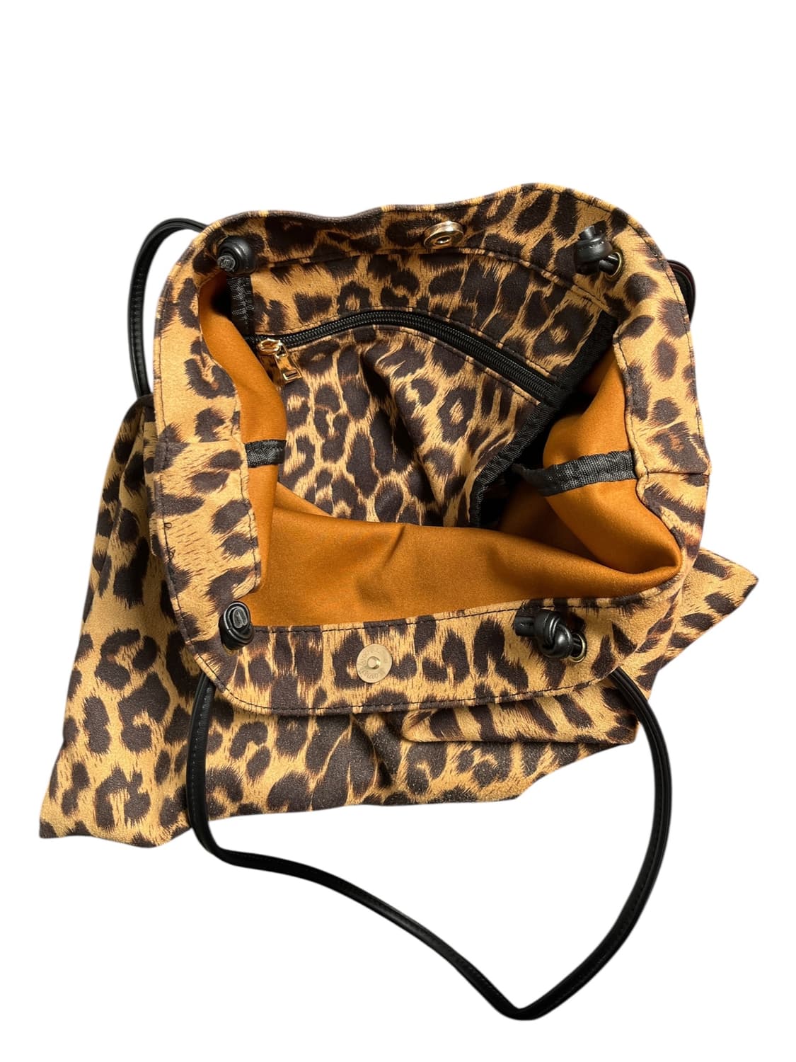 레오파드 패턴 토트백 상품이미지2