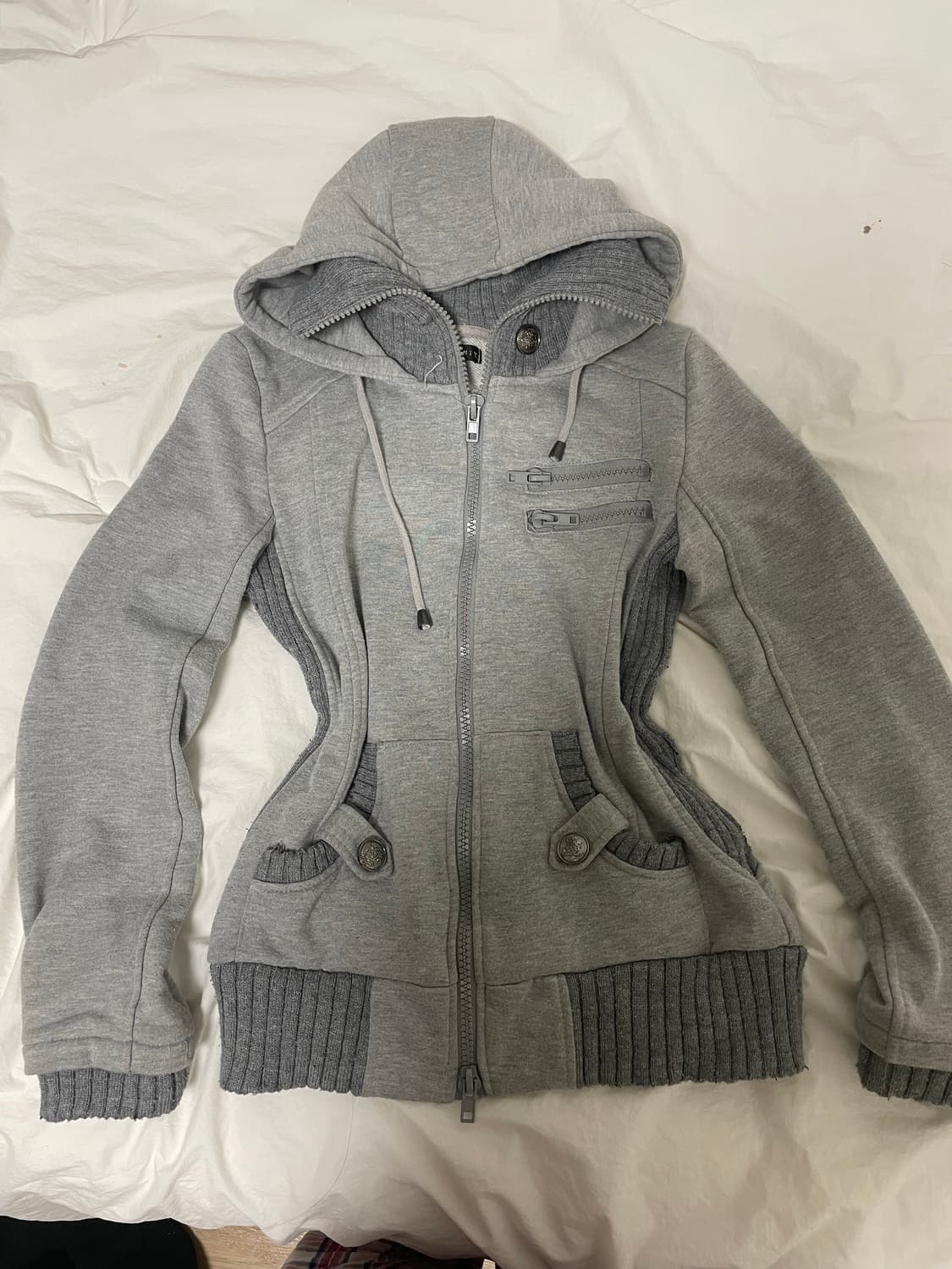 빈티지 후드집업 상품이미지1