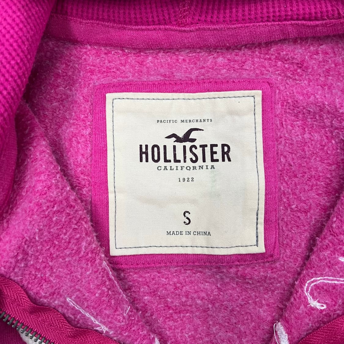 홀리스터 핫핑크 후드집업 상품이미지2