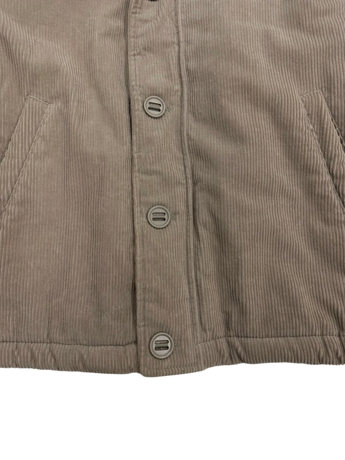 커버낫 코듀로이 기모 덱자켓 베이지 (M) 상품이미지5