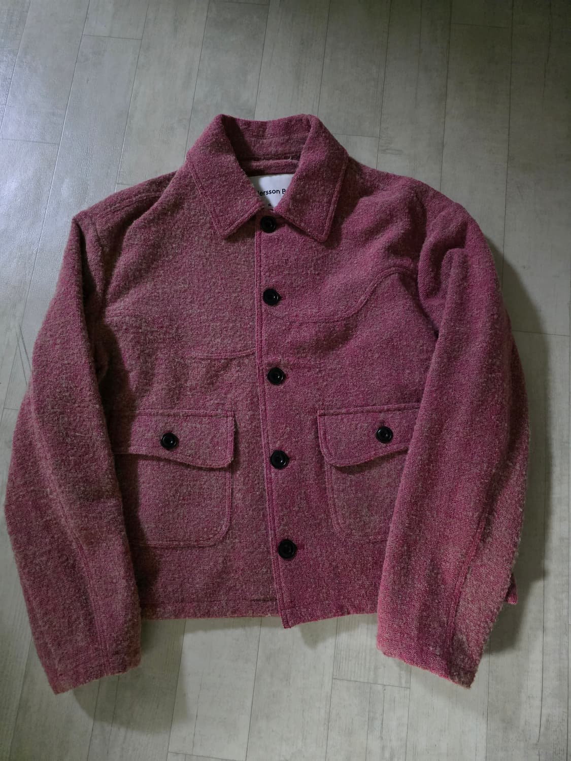 앤더슨벨 마샬 울 웨이브 자켓 xl 상품이미지3