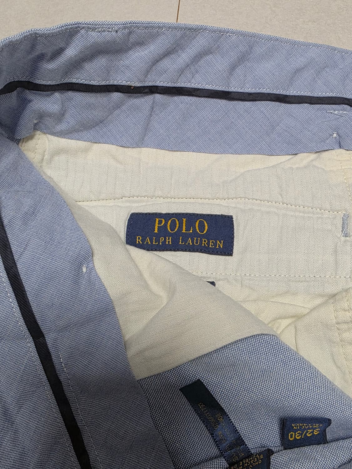폴로 랄프로렌 치노팬츠 스카이블루 32/30 상품이미지4