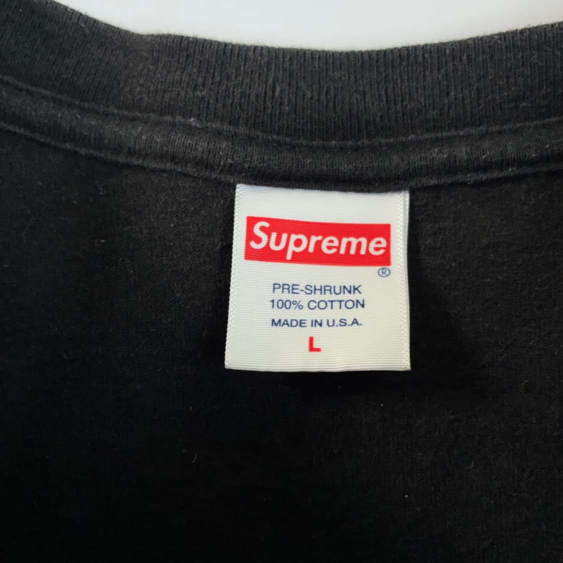 Supreme  슈프림 시어스 그래픽 블랙 반팔 티셔츠  상품이미지4