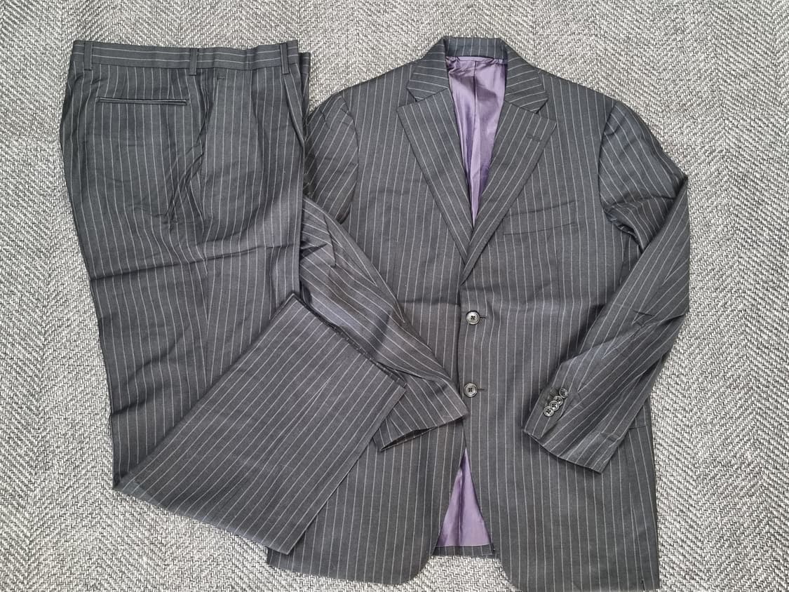 Brave Heart 스트라이프 수트 세트 상품이미지1