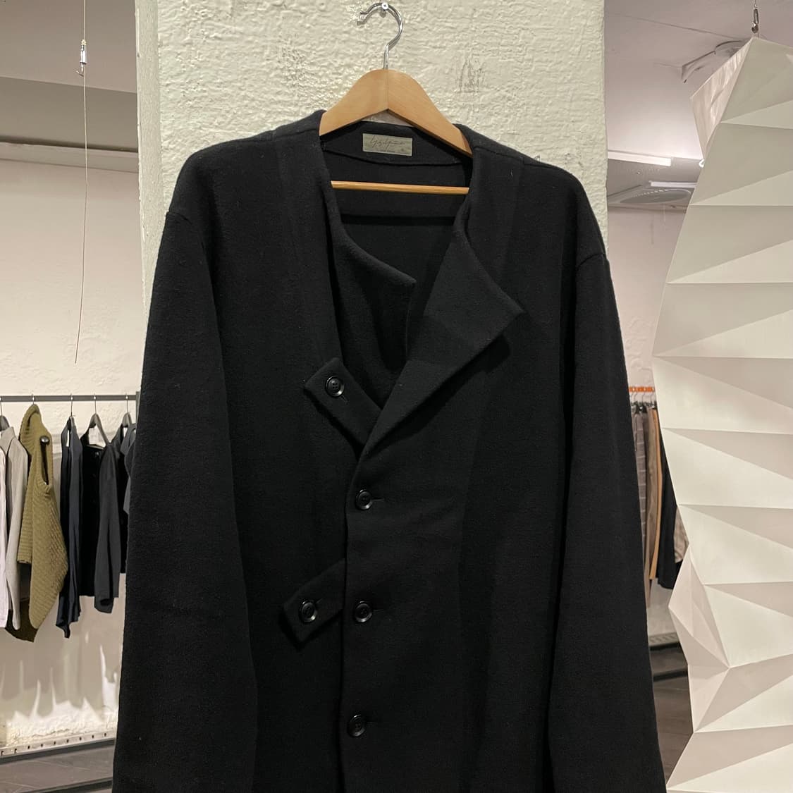 요지야마모토 뿌르옴므 19aw 스트랩 코트 상품이미지2