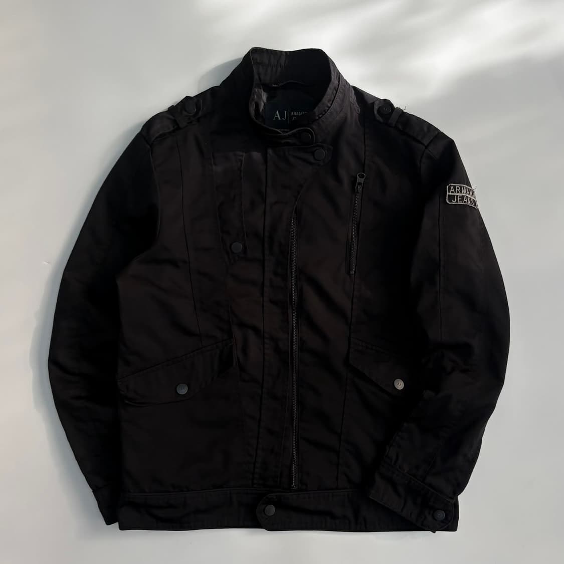 [XL] 아르마니 진스 유틸리티 멀티포켓자켓 블랙 상품이미지2