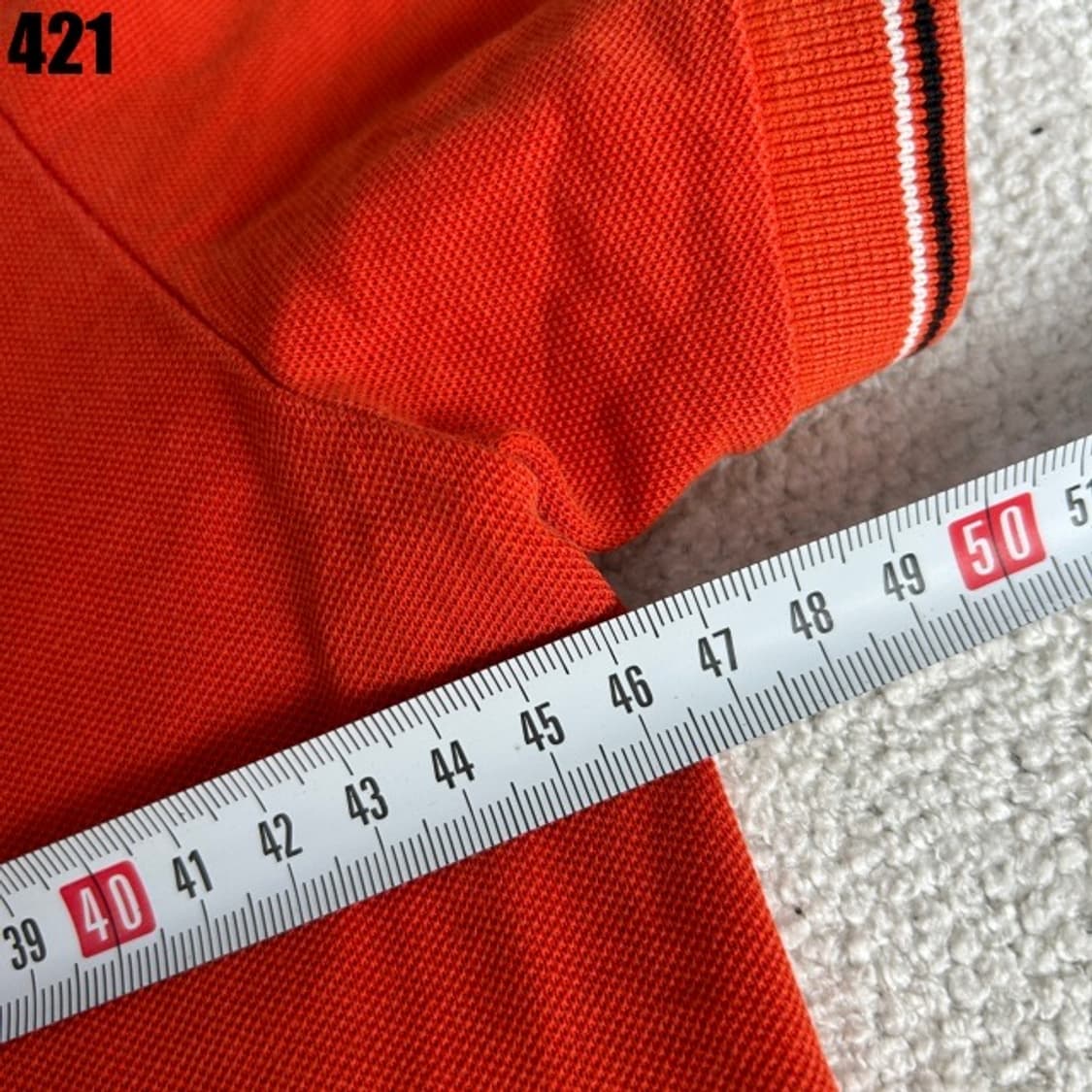 라코스테 오렌지색 반팔티  상품이미지4