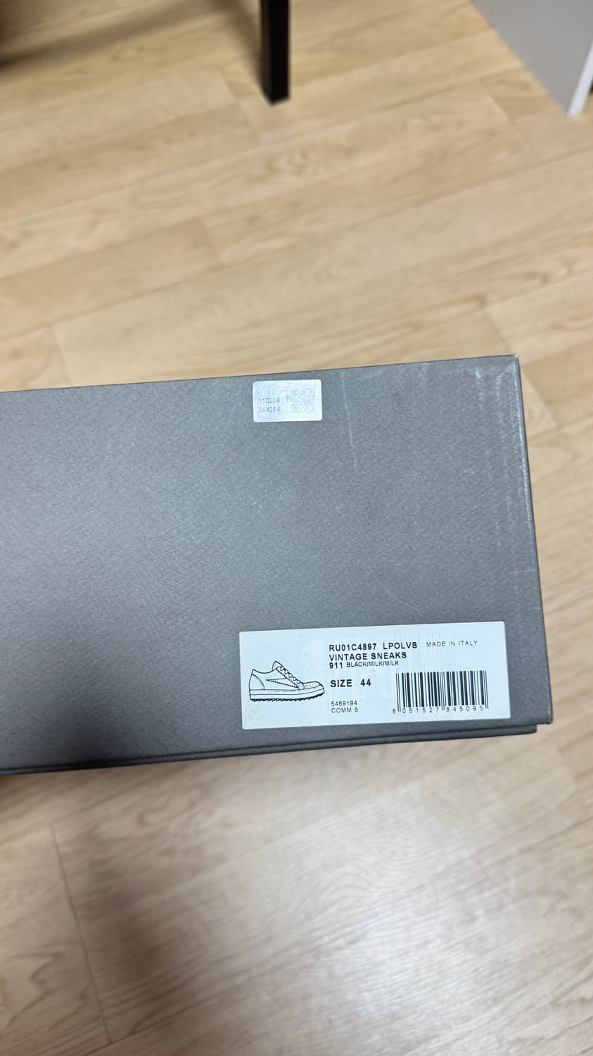 [44]릭반스 초판 블랙 레더 상품이미지3