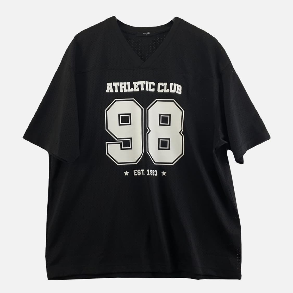 탑텐 블랙 남자 반팔티 XL N4940 상품이미지1