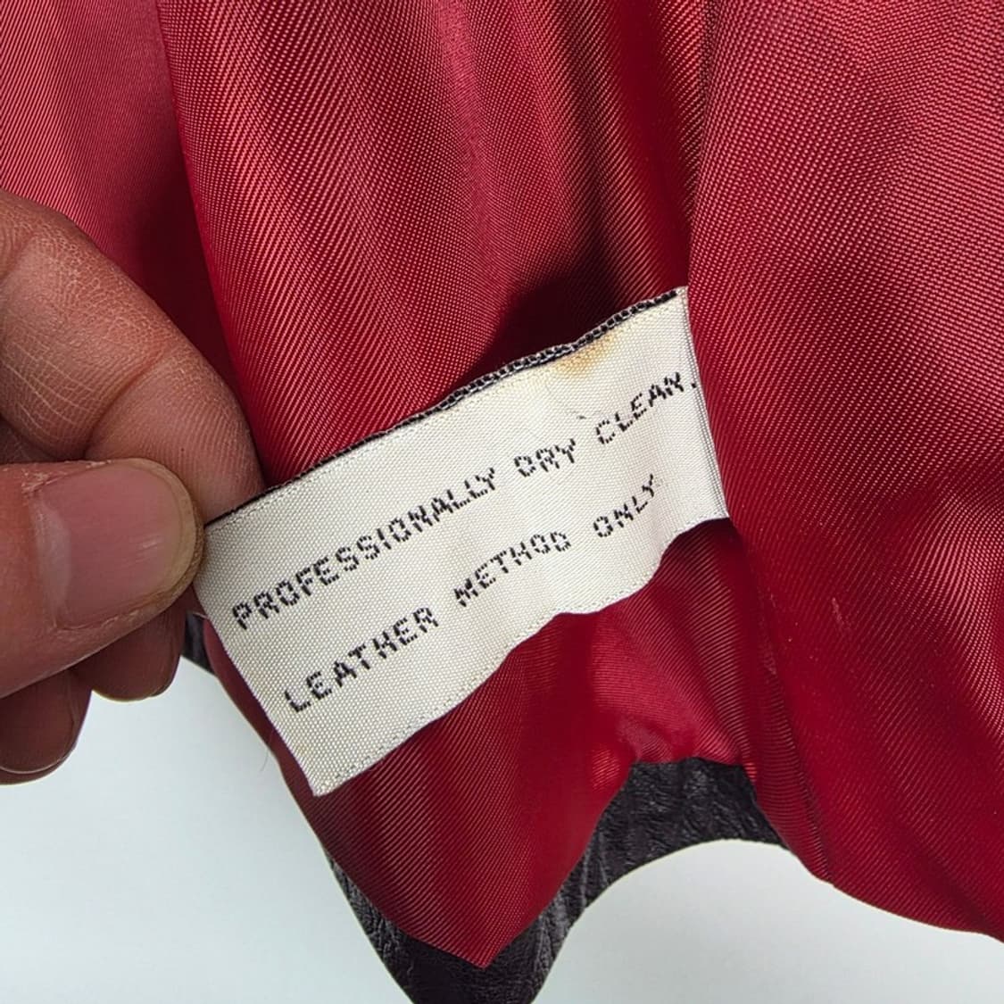 빈티지 천연 가죽 4버튼 블레이저 상품이미지6