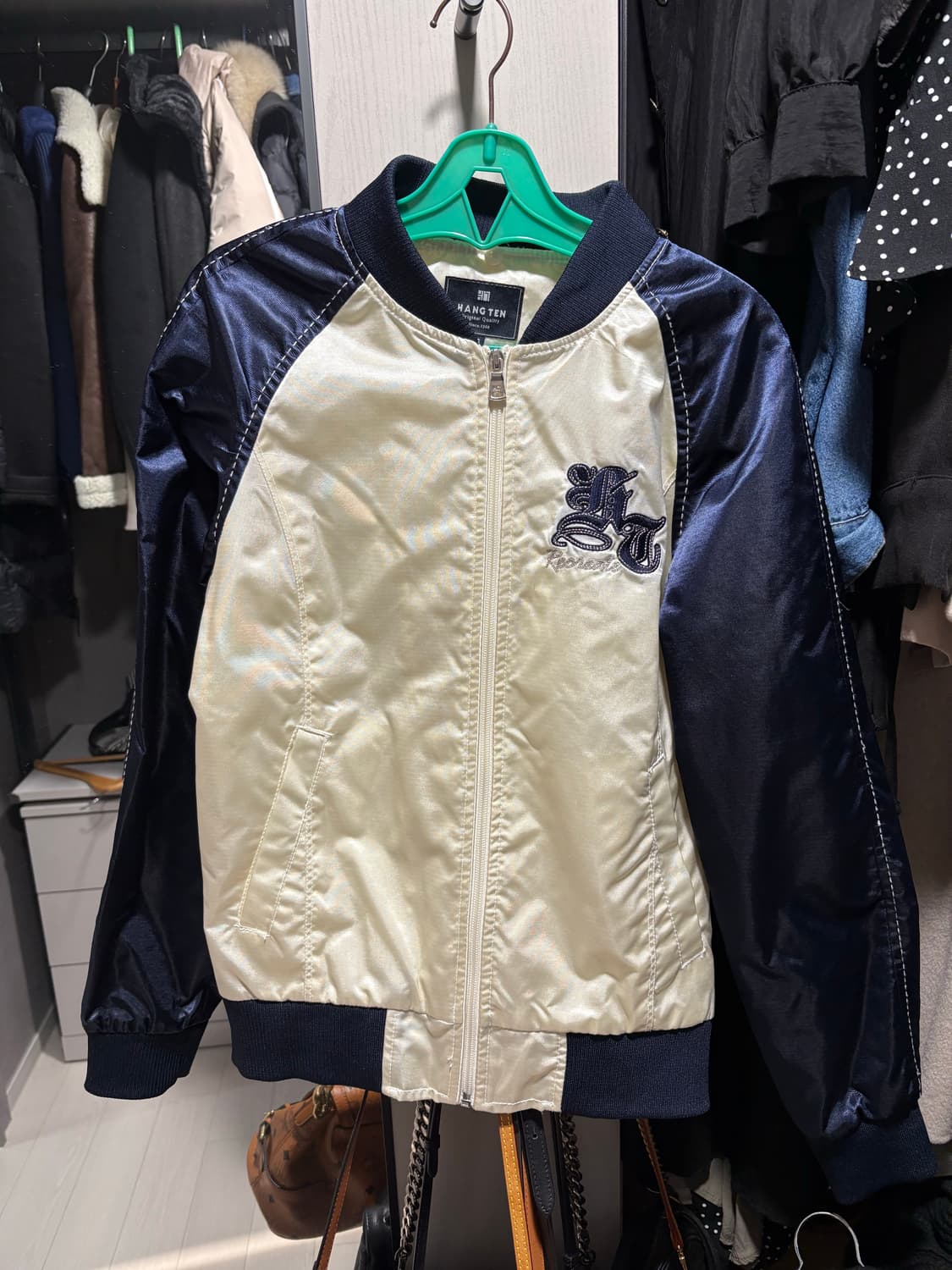 Y2K 네이비 점퍼 상품이미지1