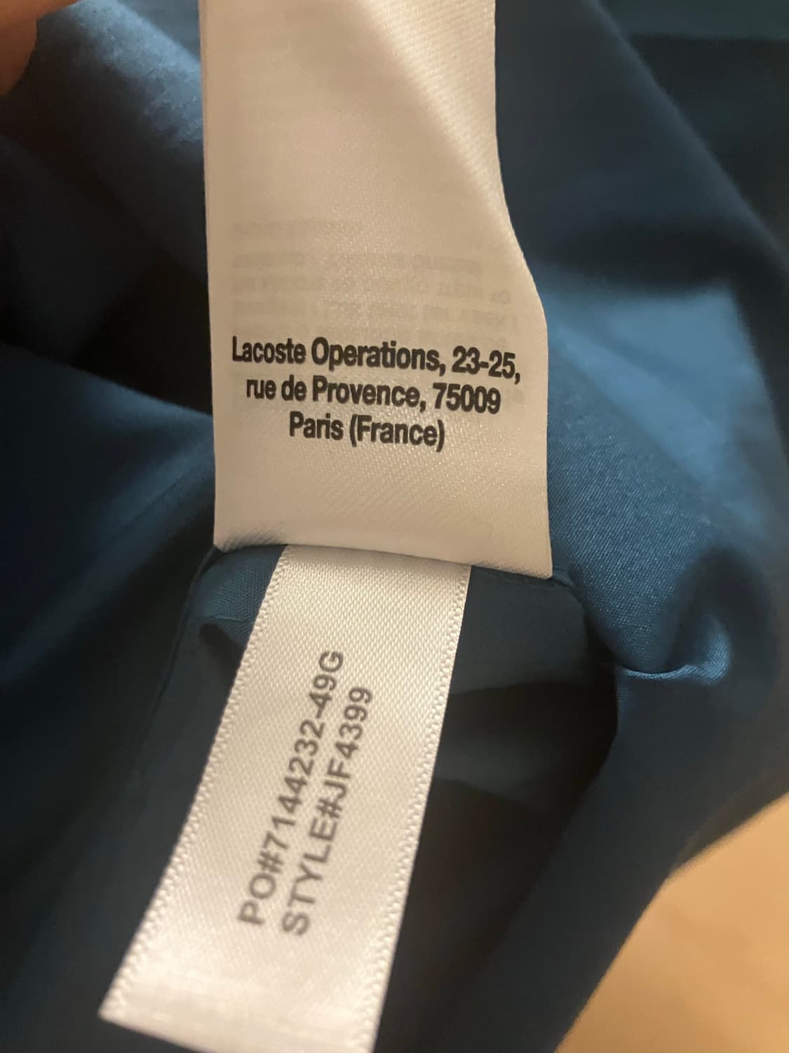 Lacoste 라코스테 청록색 플레어 스커트 상품이미지5