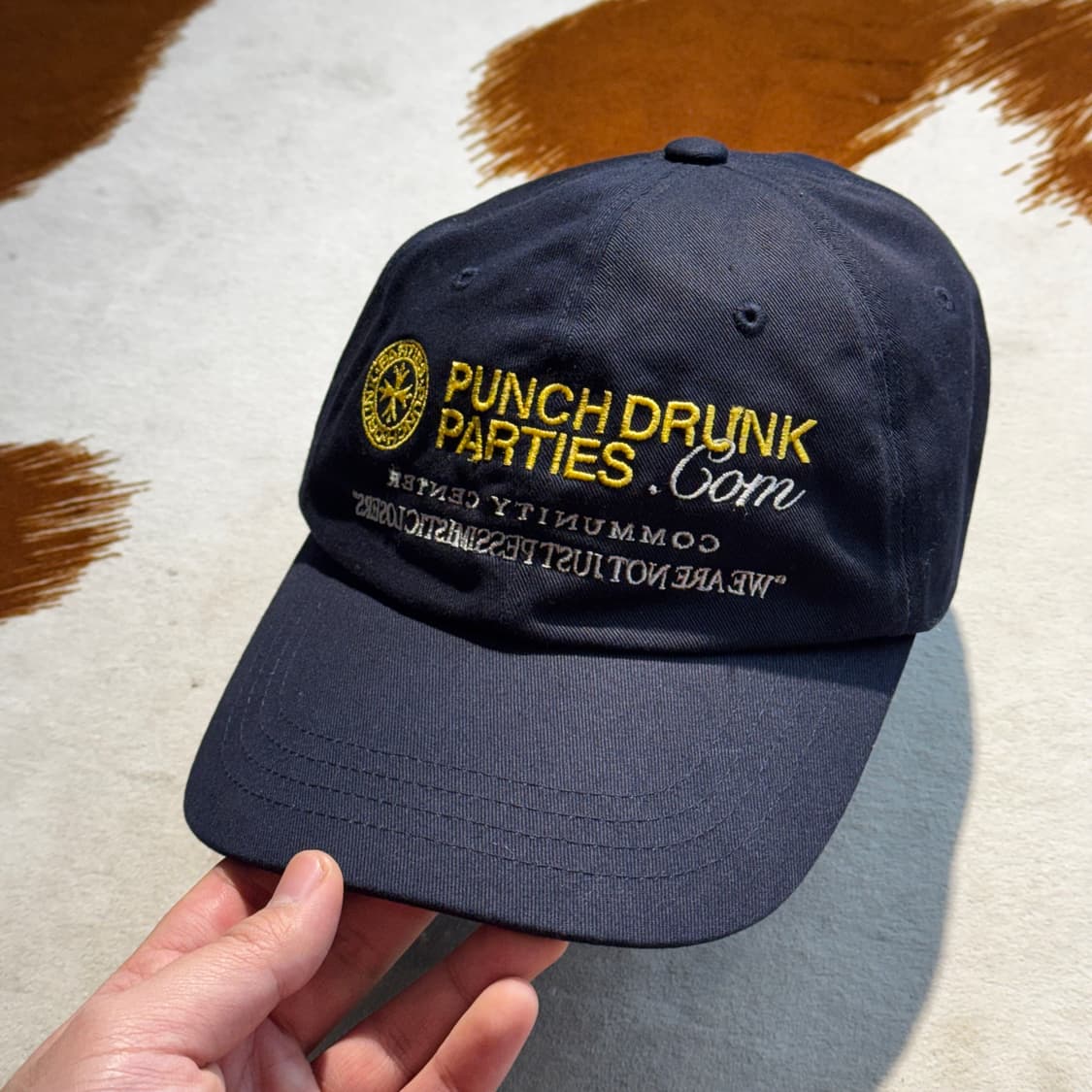 펀치드렁크파티즈 OG 헤비코튼 로우 캡 (OS) 상품이미지2