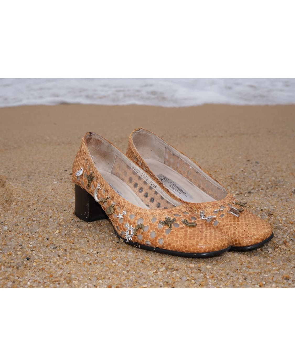 ꍘ Charm-Embellished Weaving Pumps ꍘ 상품이미지7