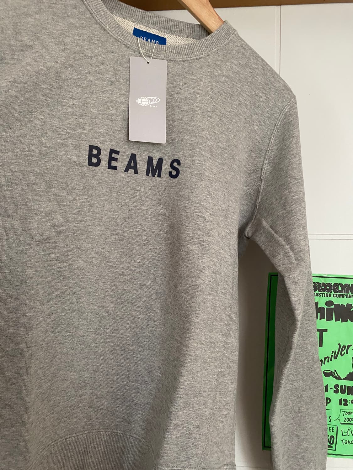엠 BEAMS 빔즈 맨투맨 스웻셔츠 상품이미지6