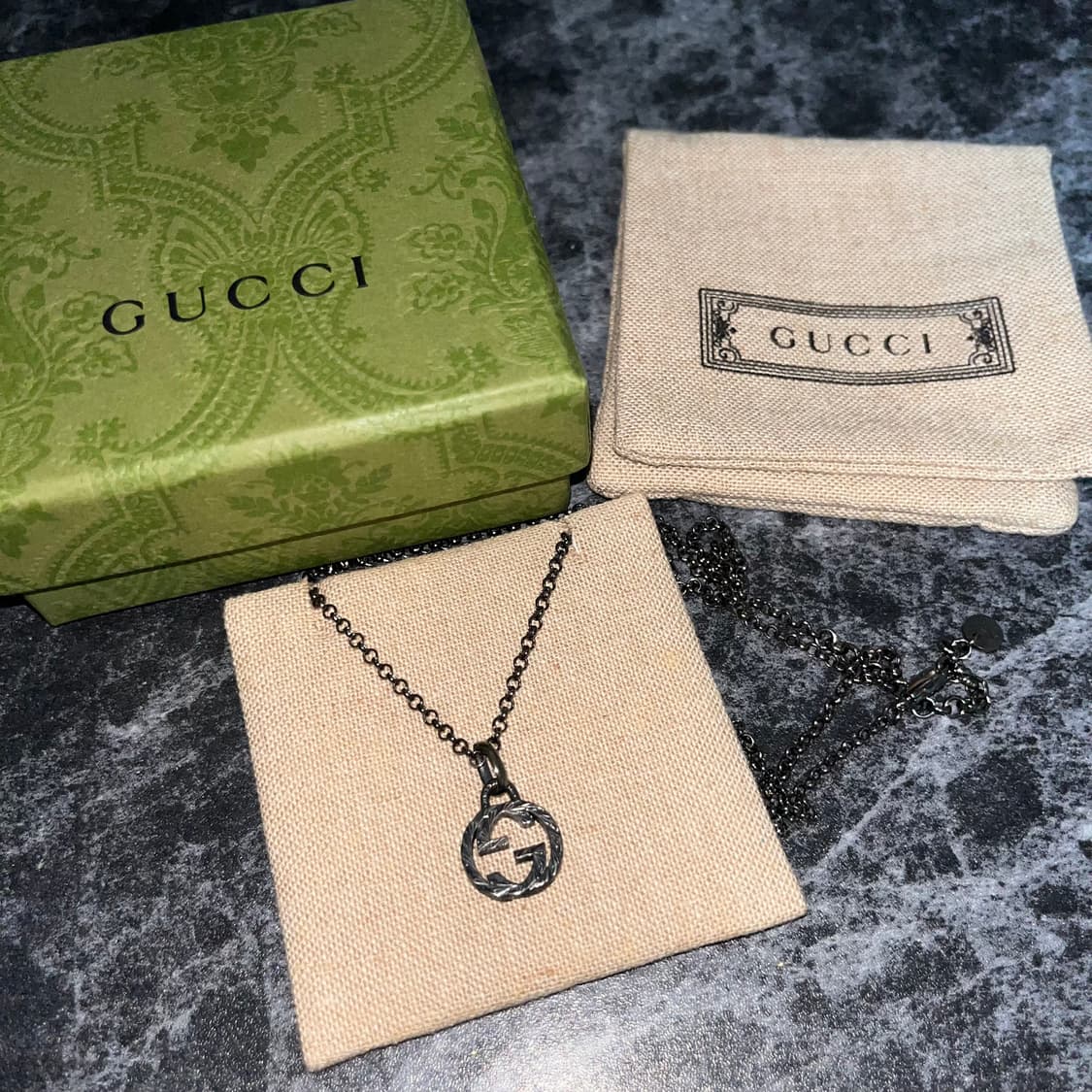 [Gucci]구찌 인터로킹 G 펜던트 목걸이 상품이미지2