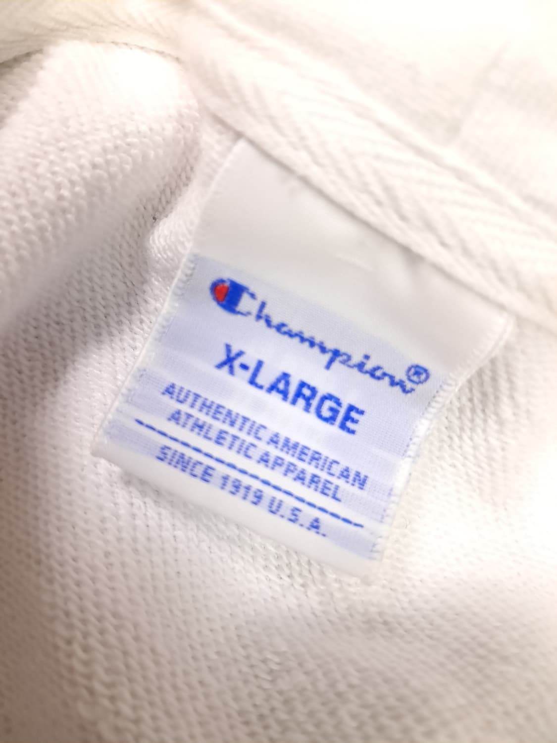 오리지날 일본판 빅로고 챔피온 후드 상품이미지5