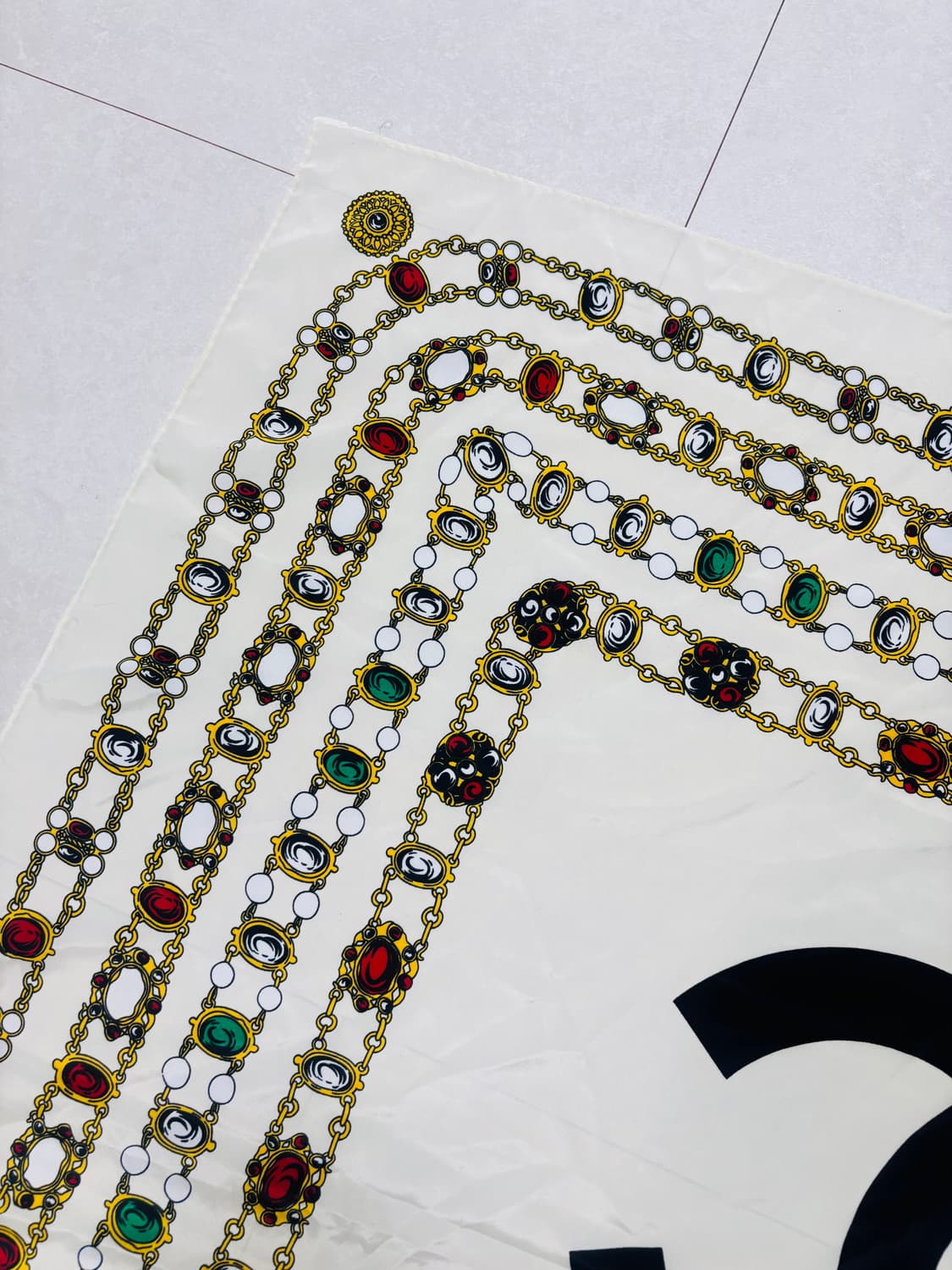 샤넬 실크 스카프 상품이미지7