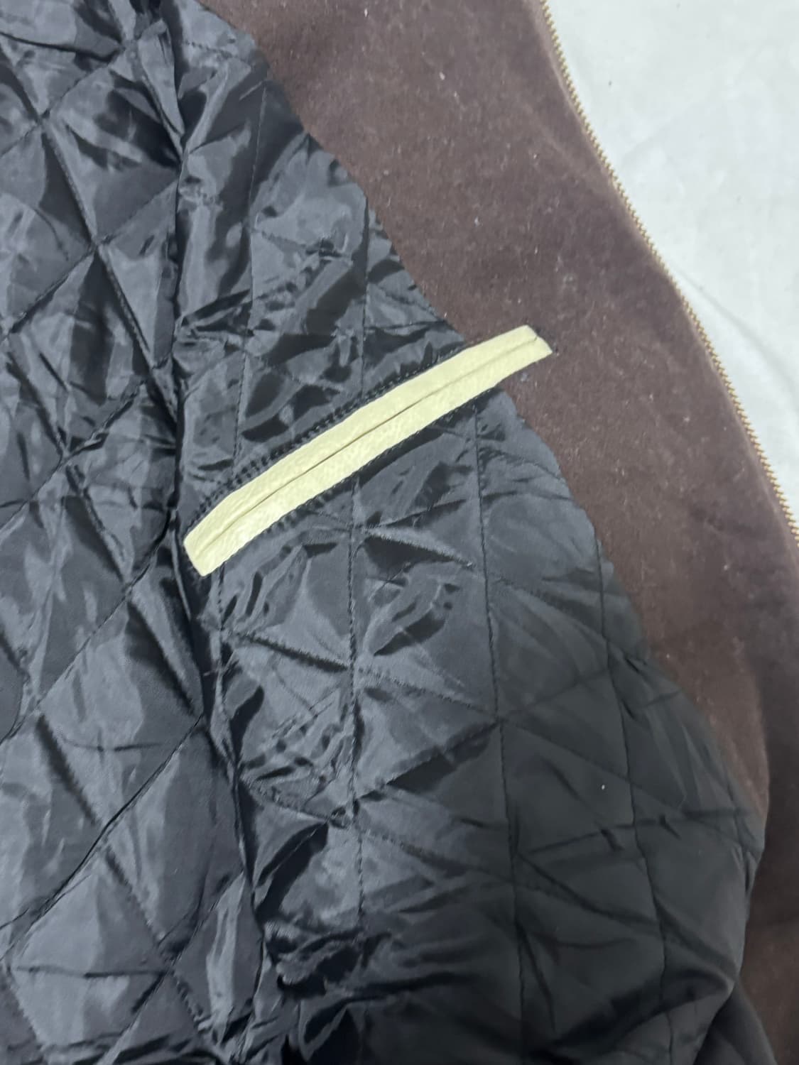 Conart 그래피티 패치 울 레더 바시티 자켓 스트릿 올드스쿨 상품이미지6