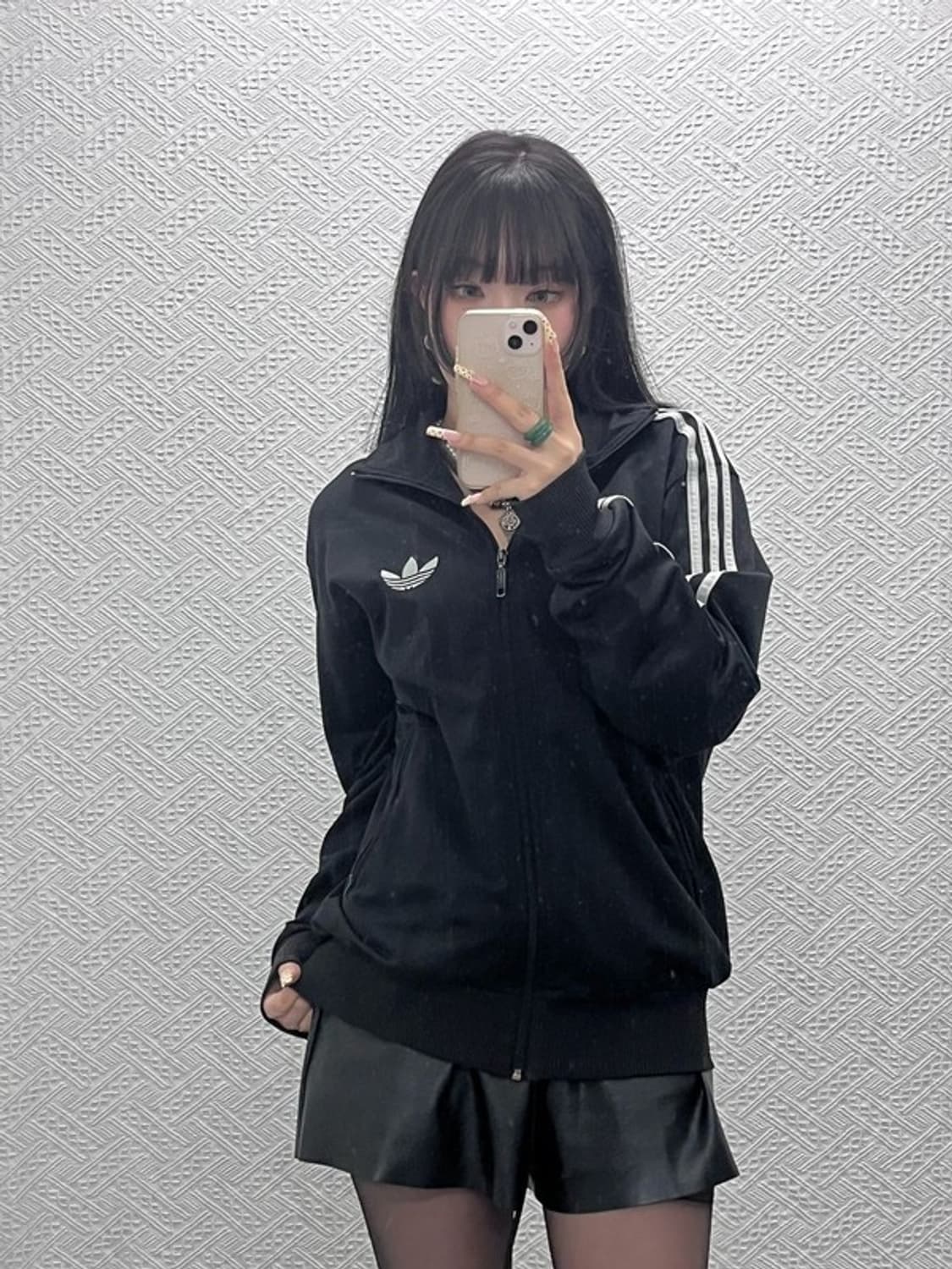 아디다스 올드스쿨 빈티지 흑탭 파이어버드 져지 집업 105 C09776 상품이미지2