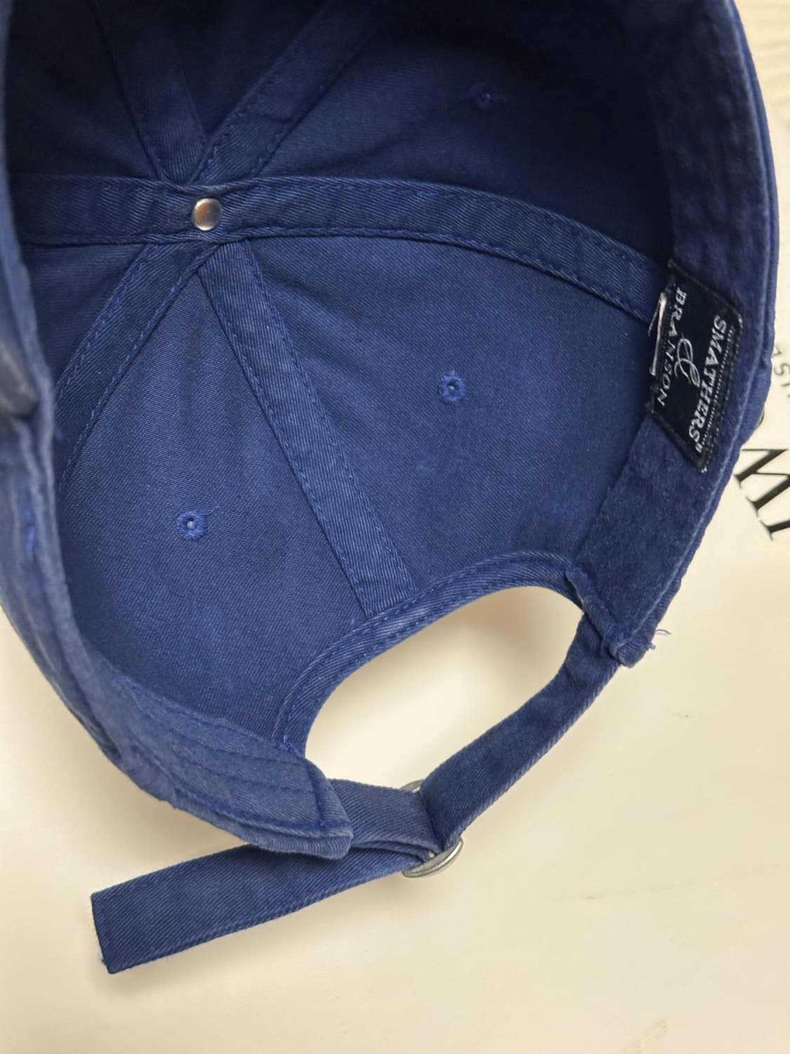 Bulldog Hat (Navy) 상품이미지9