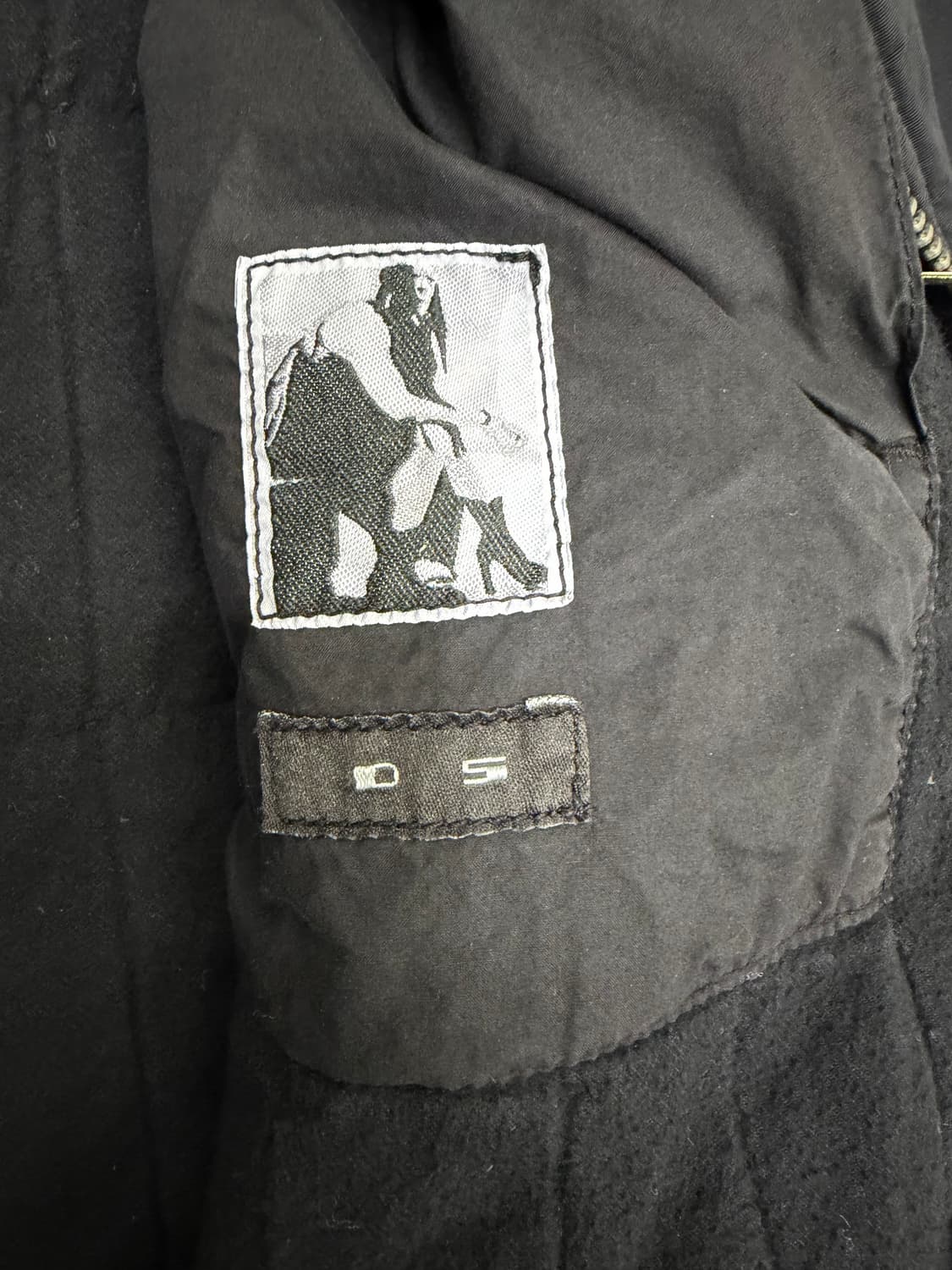 매장판정품) 릭오웬스 남성 MA-1 플레이트 봄버자켓 M 상품이미지7