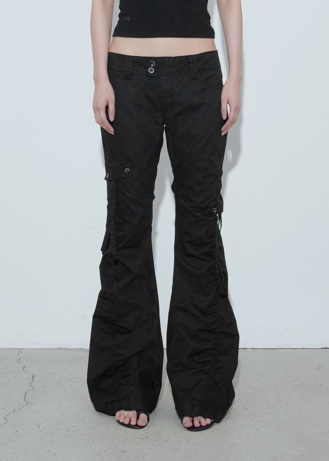 보헤미안 서울 WASHED SHIRRING CARGO PANTS 상품이미지1