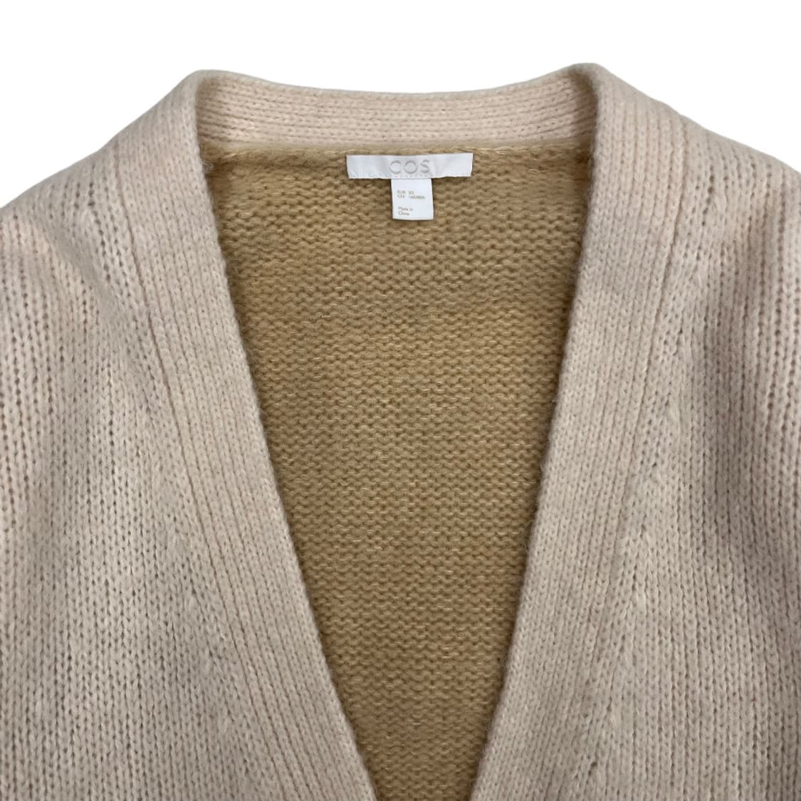 코스 포켓 아이보리 니트 가디건 XS 상품이미지4