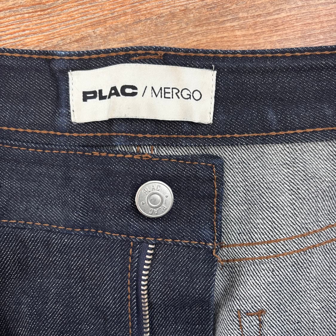 플랙진 34 생지 데님 셀비지 청바지 MERGO  상품이미지2