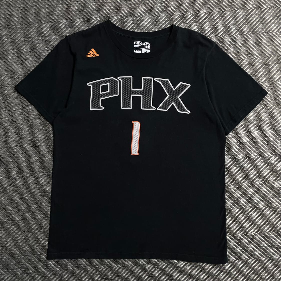 USA 아디다스 NBA BOOKER 바스켓볼 반팔 티셔츠 y 5712 상품이미지2