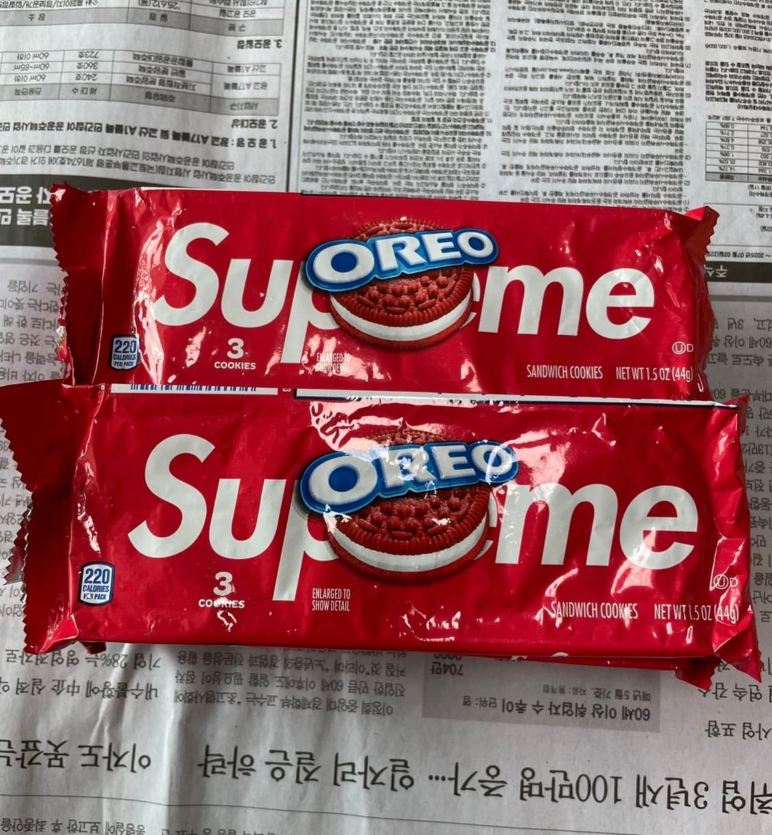 슈프림 오레오 oreo 상품이미지3