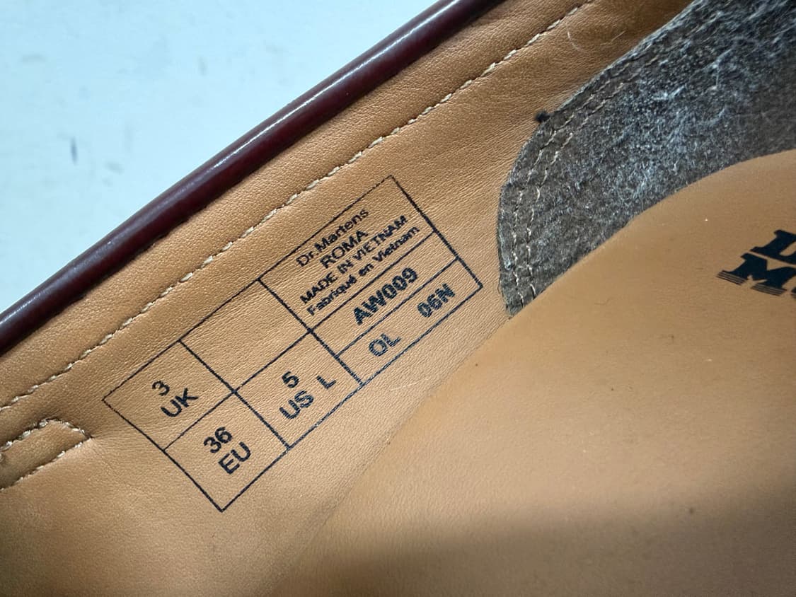 닥터마틴 로마 버건디 힐 220 상품이미지8