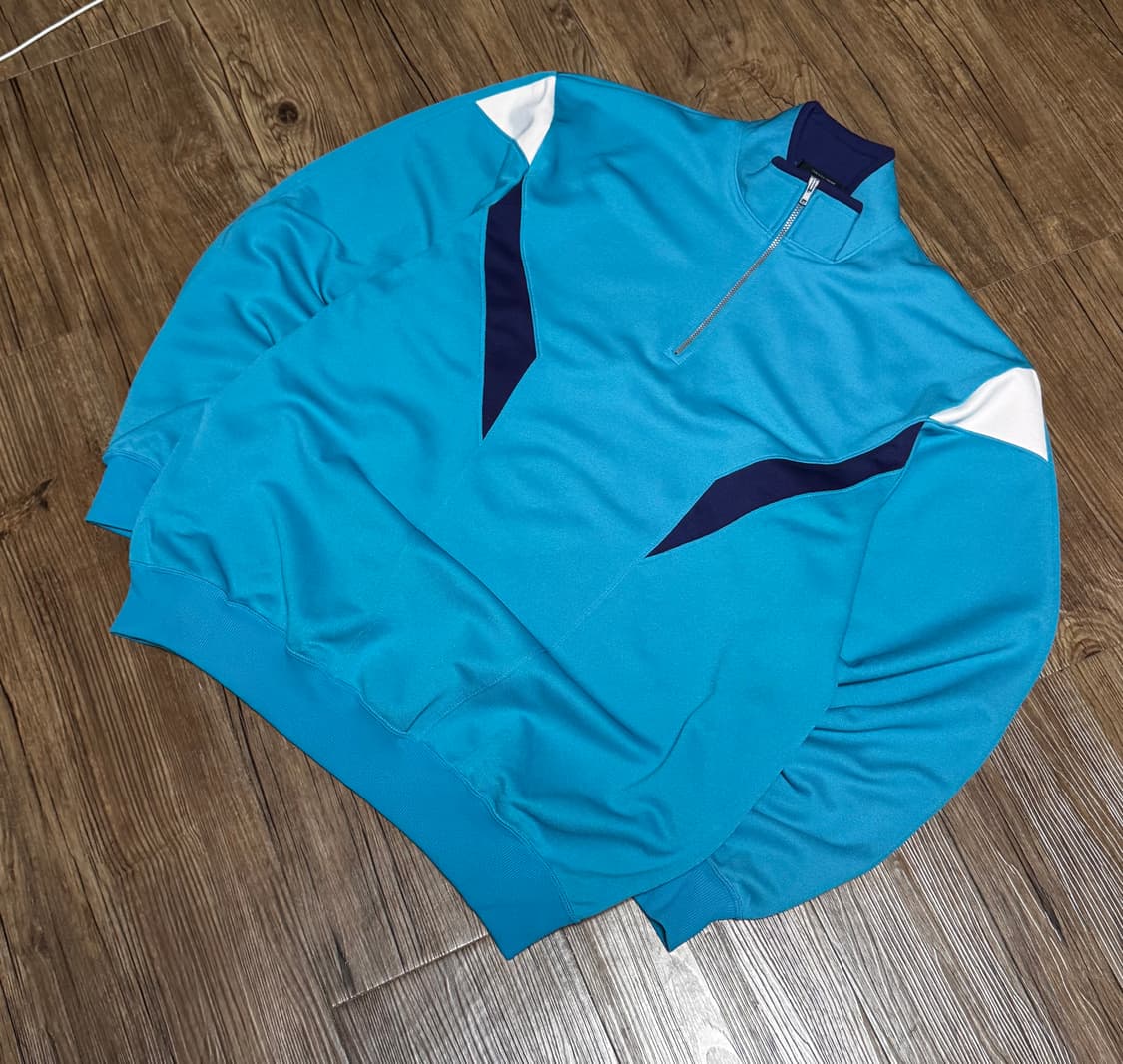 써미 올드스쿨 빅사이즈 반집업 져지 상품이미지1