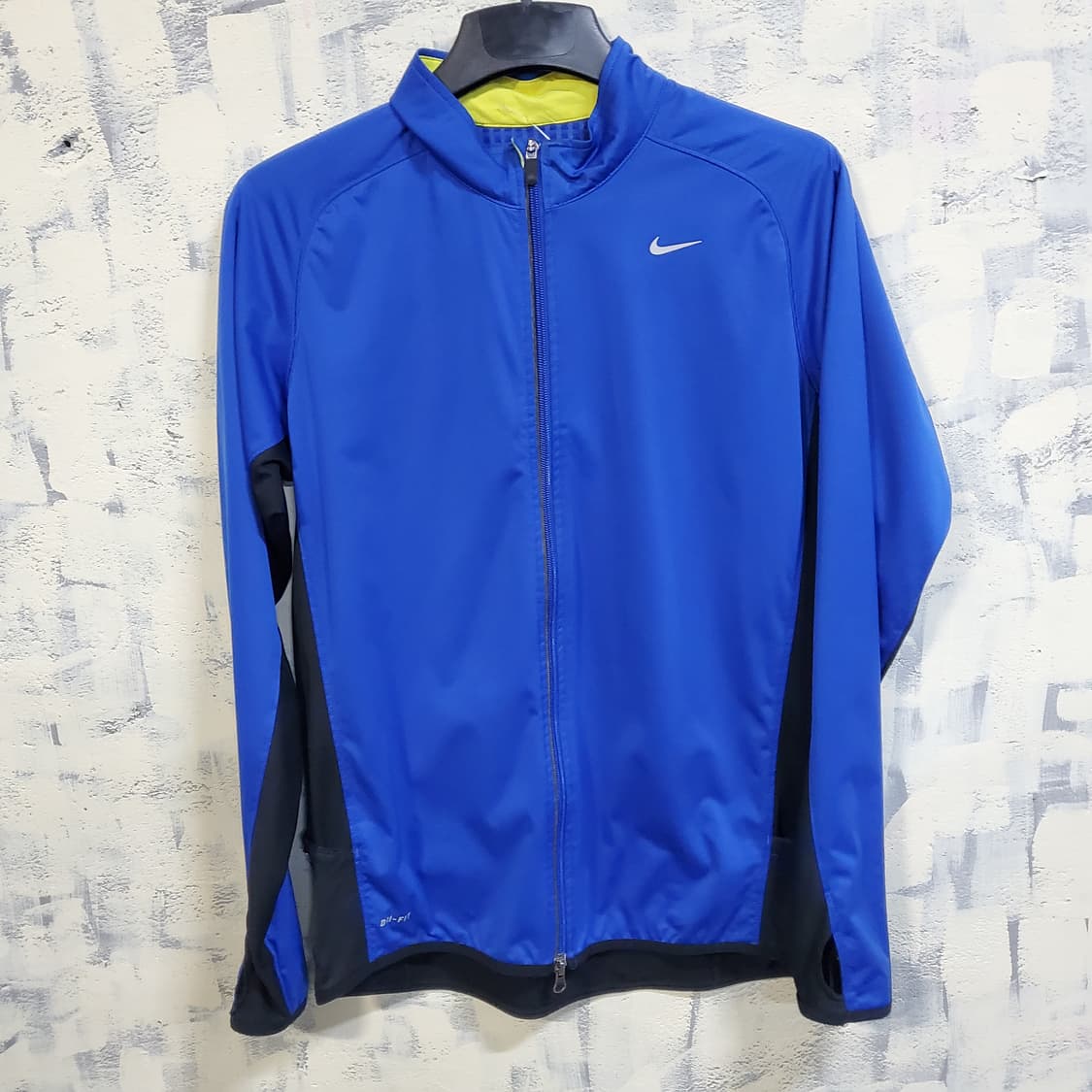 나이키 스우시 드라이핏 블루 바람막이 져지  상품이미지1