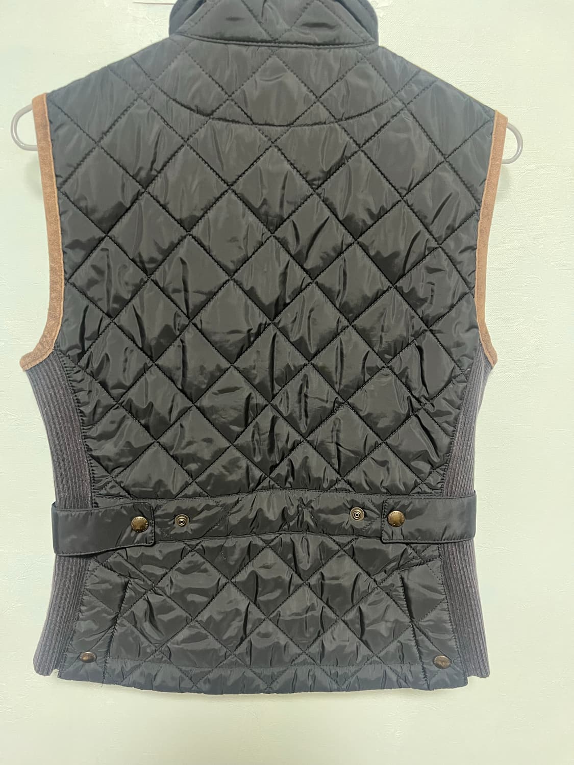 랄프로렌 퀼팅 조끼 블랙 상품이미지4