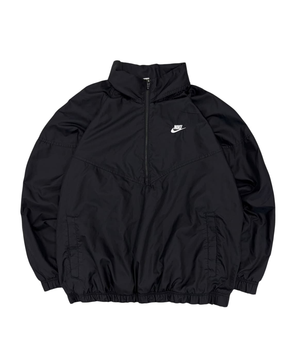 나이키 나일론 반집업 블랙 (XL)  상품이미지1
