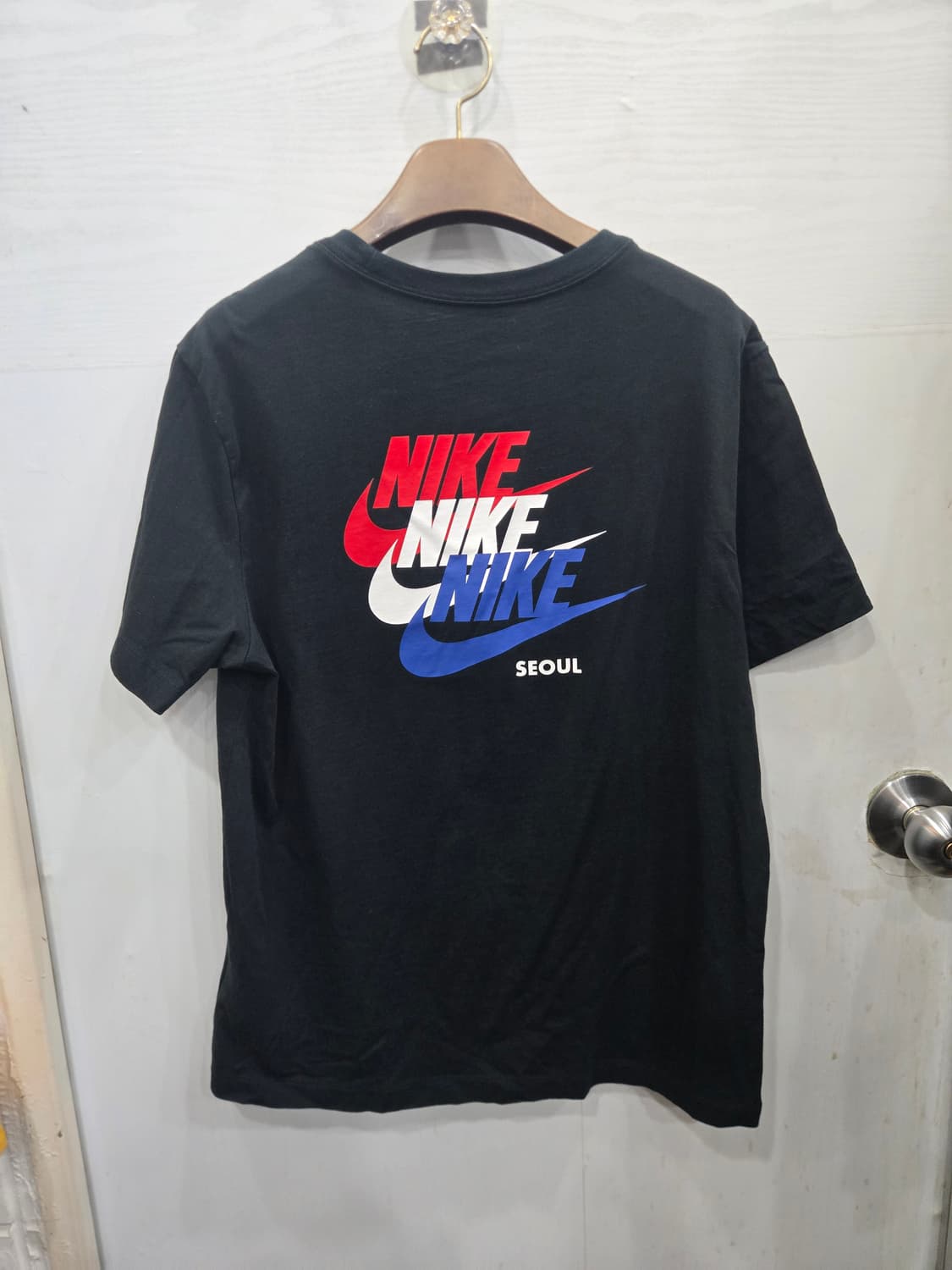 105,XL )) NIKE 나이키 저스트 두 잇 블랙 반팔티셔츠! 상품이미지3