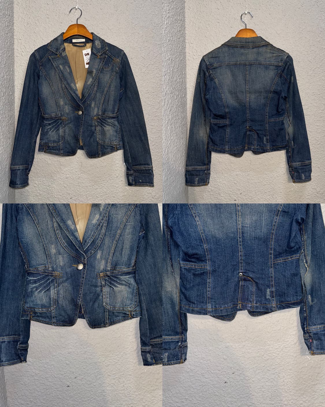 걸스 디테일 데님블레이저  상품이미지7