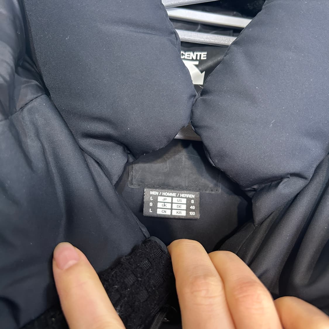 데상트 남성 구스다운 롱패딩 100 상품이미지4