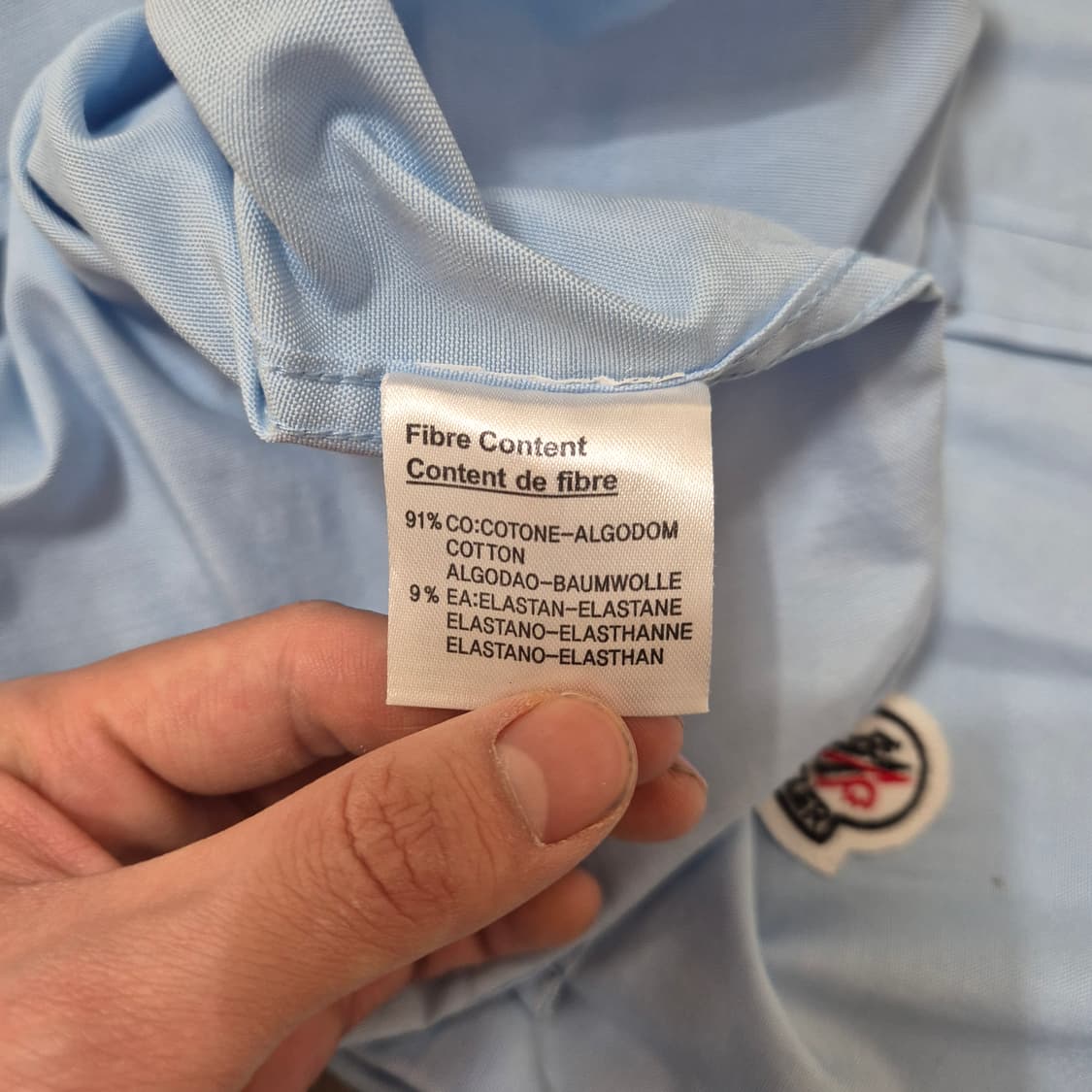 몽클레어 시그니처 와펜 옥스퍼드 셔츠 L(100) 상품이미지7