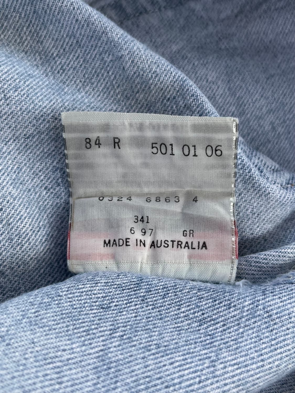 빈티지 리바이스 501 데님 팬츠 연청 상품이미지10