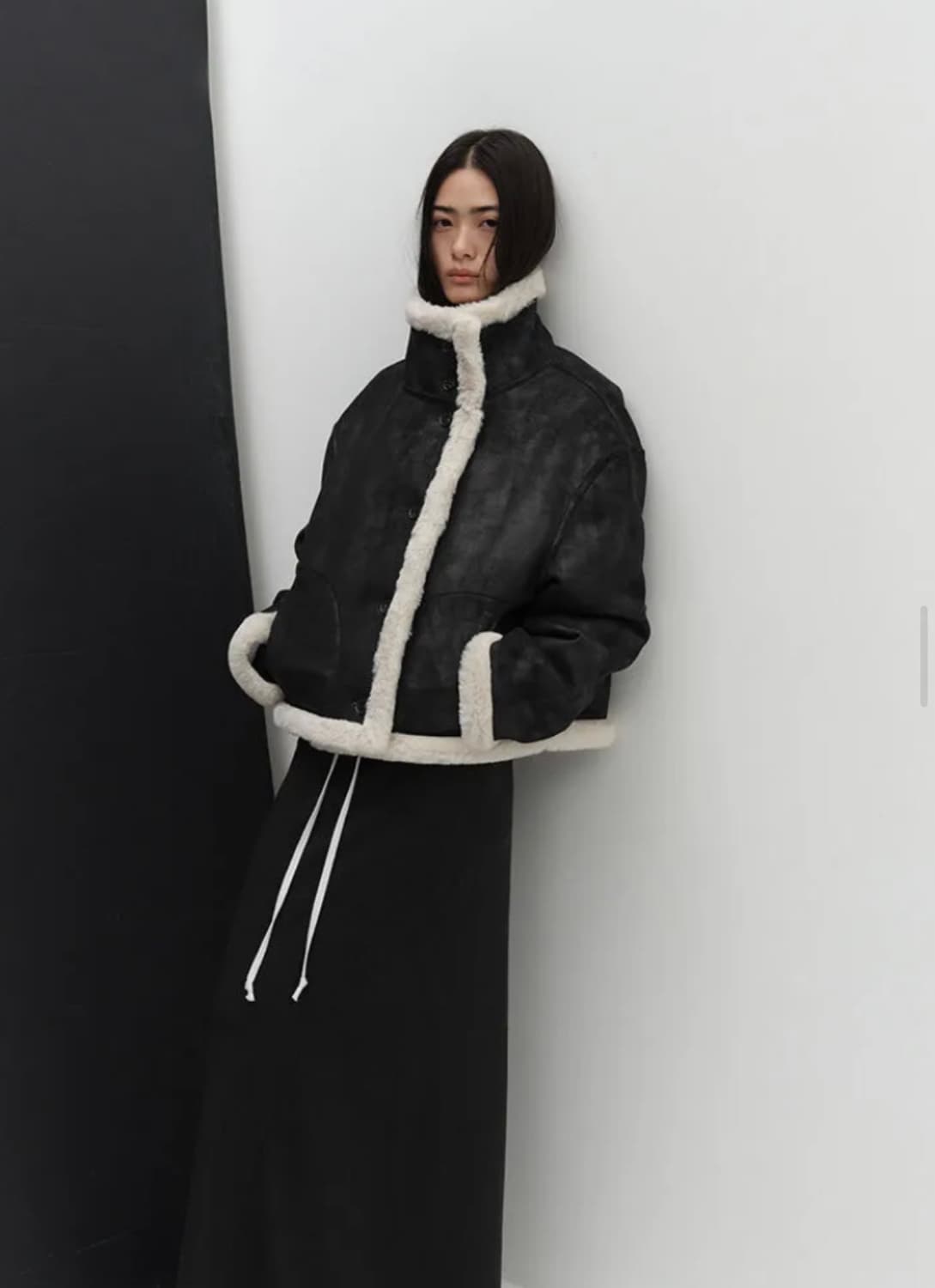 로우타이드 리버시블 무스탕 상품이미지1